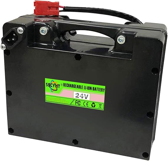 Li-ion Battery 24V 10AH 12AH 15AH 20AH Lithium Battery 24V 25AH 30AH 35AH 40AH Electric Wheelchairs Replaceable Lead-Acid Battery with Charger,24v10ah