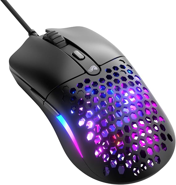 Glorious Model O Eternal Rgb Kablolu Gaming Mouse - 55G Ağırlık - Rgb - 6 Tuş - 12.000 Dpı - Siyah