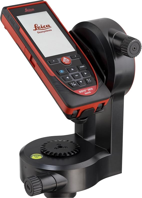 Leica Disto D810 Kit Laser Distance Measurer Pro Kit With Hard Case, TRI70 Tripod, FTA360 Adapter, Red/Black