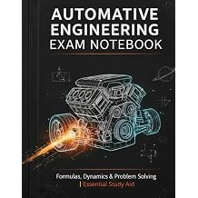 Automotive Engineering Exam Notebook: Engineering Calculations, Problem Solving, Graph & Lined Pages for Automotive Engineering Students (Engineering Study Series) Paperback – 28 Jan. 2026