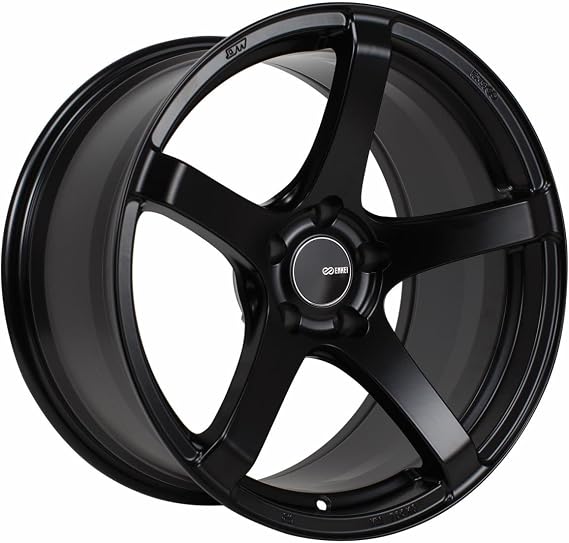 17x8 Enkei Kojin (Matte Black) Wheels/Rims 5x100 (476-780-8040BK)