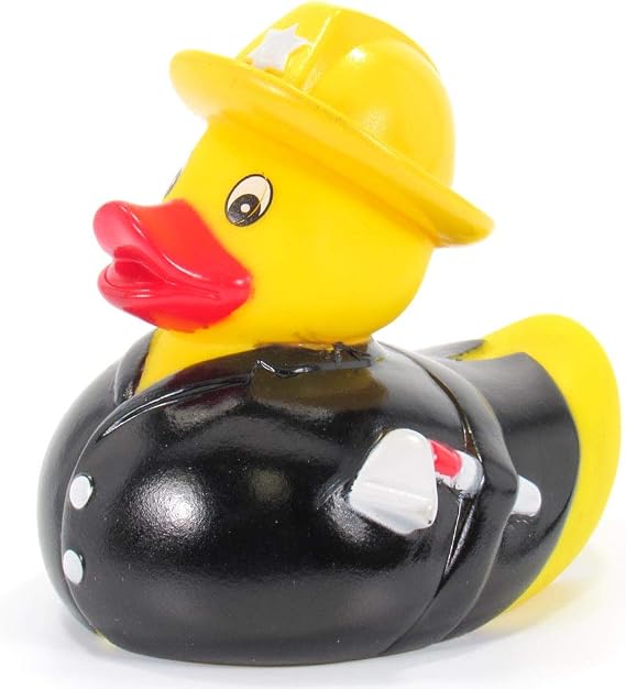 Fireman/Firefighter Rubber Duck by Yarto