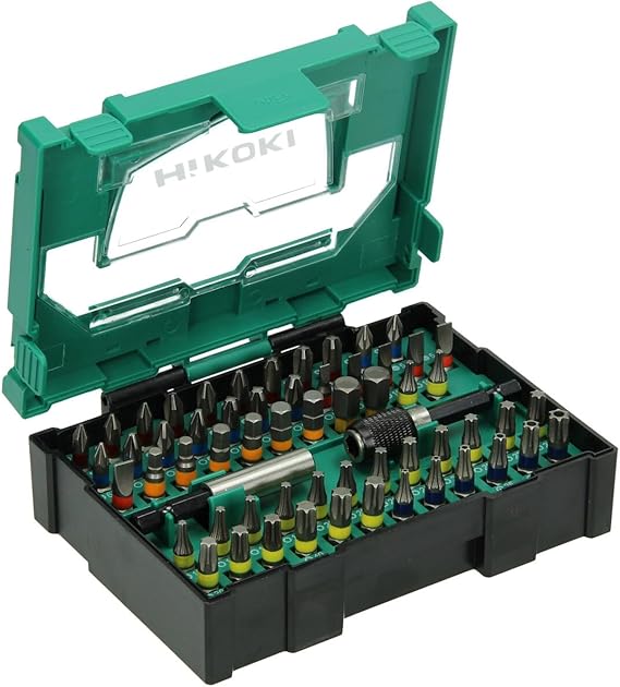 Hitachi 400.300.24 Stackable Accessory Bit Set (60-Piece)