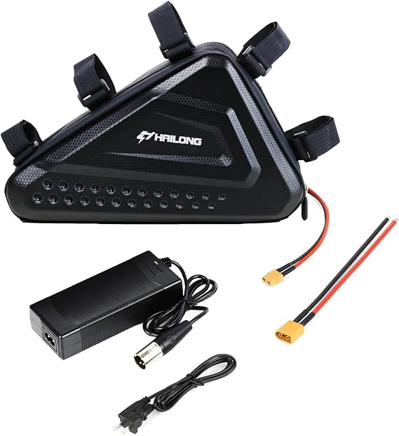 H HAILONG 36V 48V 52V Universal Power Pack with Waterproof Case for 250W-1500W