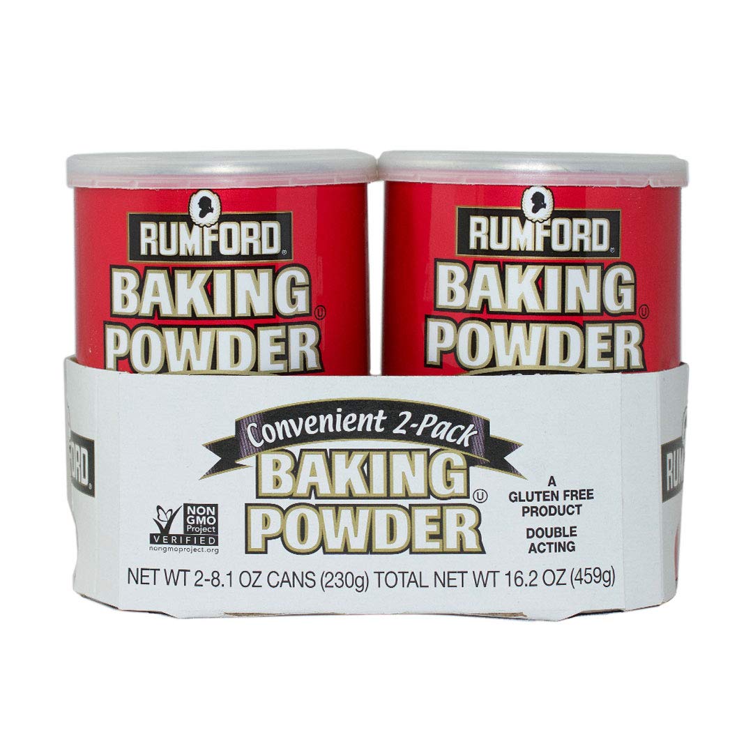 Rumford Baking Powder, 8.1 Ounce Pack of 2
