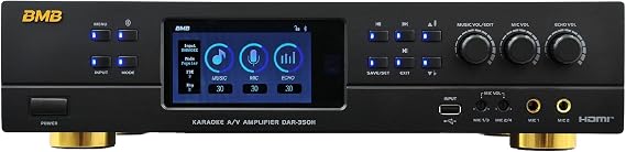 BMB DAR-350H 700W 2-Channel Karaoke Mixing Amplifier with HDMI and Dual Bluetooth