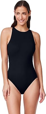 Profile by Gottex Tutti Frutti High Neck Open Back One Piece - Built-in Soft Cups, Halter Hook Closure