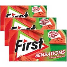 First Sensations Karpuz Aromalı Sakız 27 gr (3 paketi)