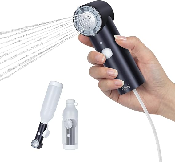 Portable electric bidet for travel, Black
