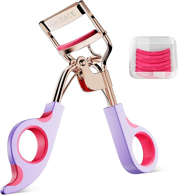 Eyelash Curler with 6PCS Spare Pads, Superior Curling Lash Curler