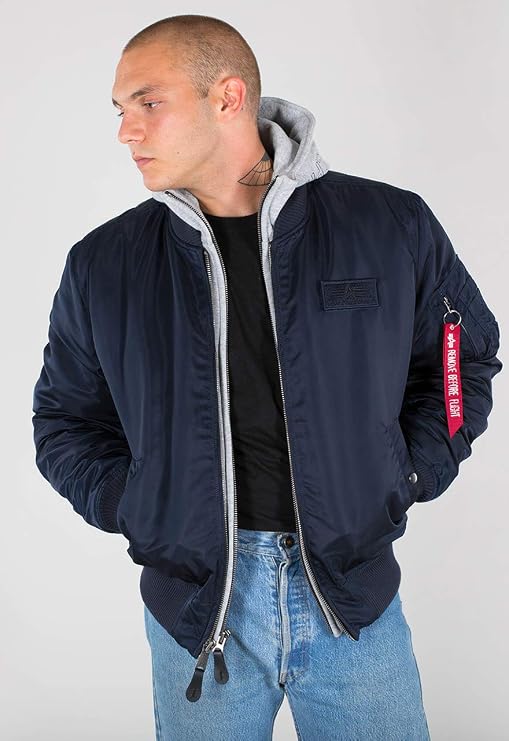 Alpha Industries Men's Alpha Industries Ma-1 D-tec Bomber Jacket for Men Bomber Jacket (pack of 1)