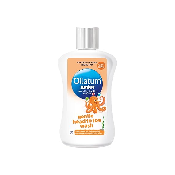 Oilatum Daily Junior Head To Toe Wash for Dry skin, 300 ml