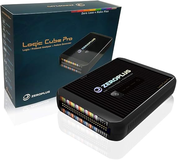 Zeroplus Logic Analyzer - Lap-C Pro 32-Channels,128Mb per Channel, Digital Signals Measurement, Protocol Analysis, Portable and Hardware Debugging