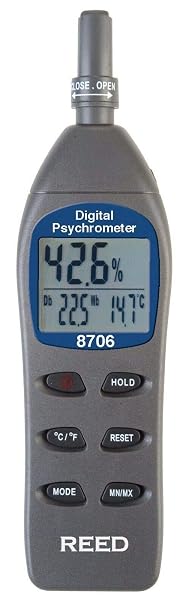 REED Instruments 8706 Psychrometer/Thermo-Hygrometer