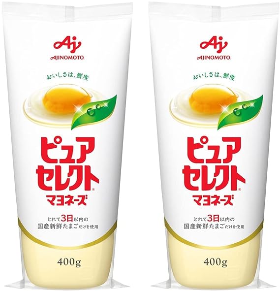 Ajinomoto Pure Select Mayonnaise 400gX2 pieces