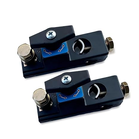2 Pack Top Post Battery Disconnect Switch 12V Heavy Duty, Battery Disconnect Switches 12V 24V Master Isolator Cut Off, Heavy Duty Power Cut Master Isolator for Car Truck Boat