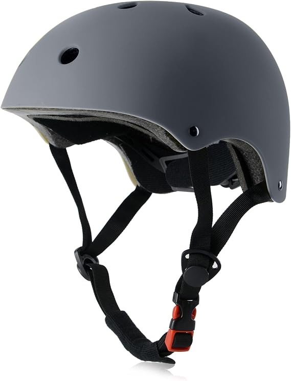 Skateboard Bike Helmet, 3 Sizes for Adult Youth & Kids