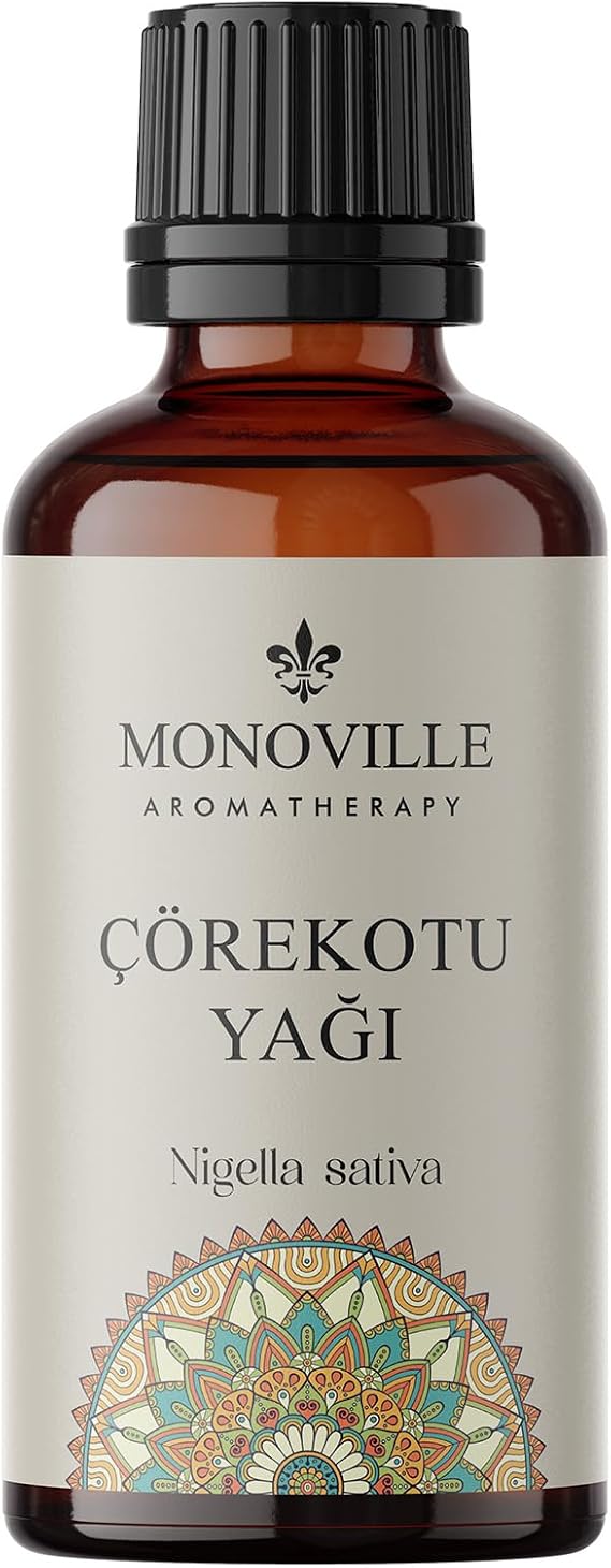 Monoville Black Cumin Oil 30 ml Cold Press 100% Pure And Natural (Cumin Seed Oil)