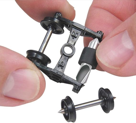 Micro-Mark HO & On30 Truck Tuner Model Train Wheel and Axle Alignment Tool for Smooth Rolling Performance