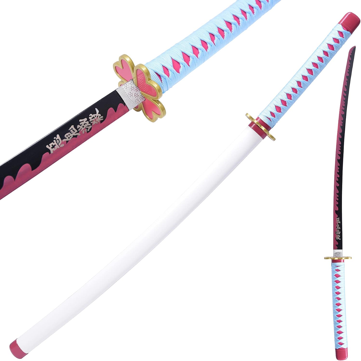 sanshimoxing Kanroji Mitsuri Sword Demon Slayer Sword Cosplay Steel Sword Kanroji Mitsuri