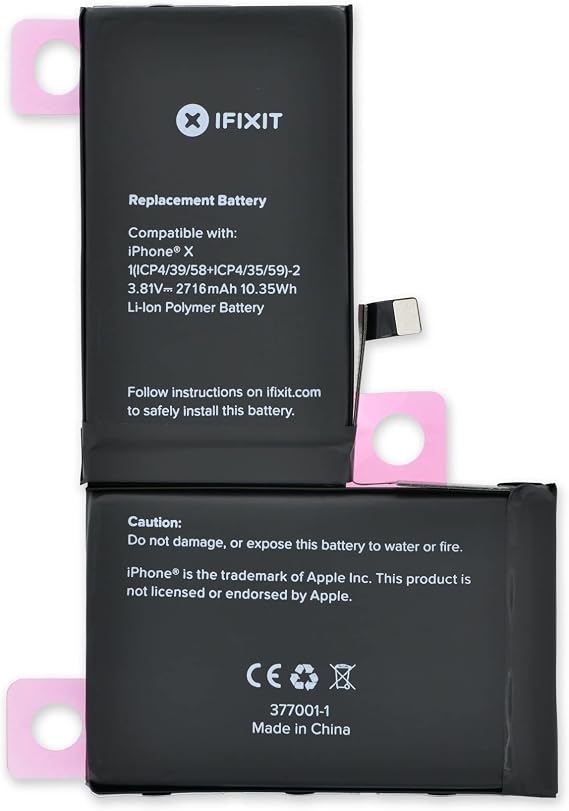 iFixit Battery Compatible with iPhone X