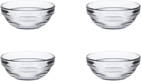 Duralex LYS Glass Bowl, 2 oz, Clear