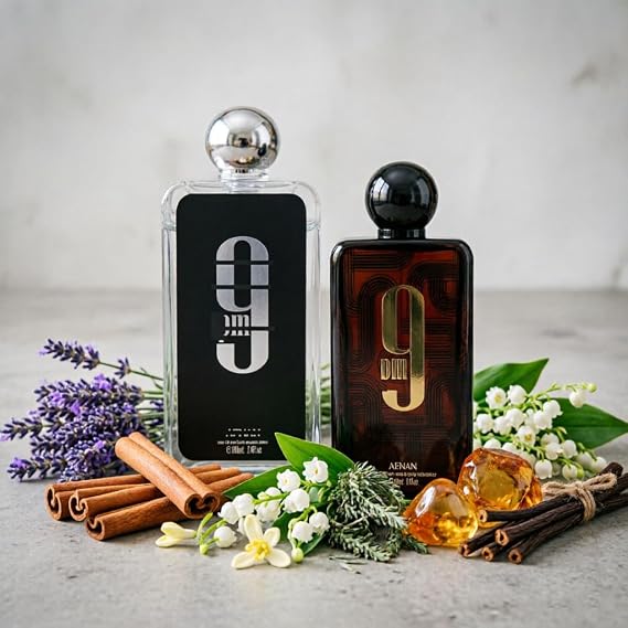 9pm+9 PM, Elixir Unisex Extrait de Parfum, 3.4 Fl. Oz 9PM 2pcs