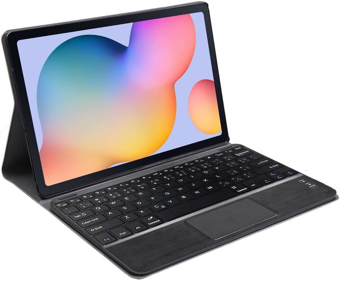 Microcase Xiaomi Pad 8 Tablet için Bluetooth Touchpad Klavye  Standlı Kılıf - BKK5
