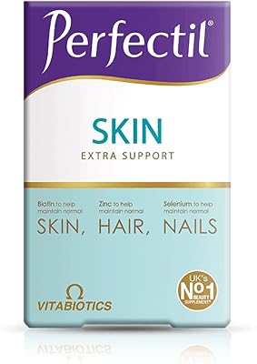 Vitabiotics Perfectil Skin Multivitamin | Skin Radiance from Within | Healthy Formula for Skin Support | Vitamin D, Vitamin E, Collagen, Biotin, and More