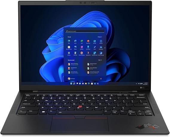 Lenovo ThinkPad X1 Carbon Gen 10 Intel Core i7-1280P 14" WUXGA (1920x1200) IPS 400nits Anti-Glare, Touch, 32GB RAM, 1TB NVMe SSD, Backlit KYB Fingerprint Reader, Win11 Pro