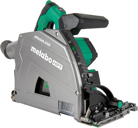 Metabo HPT 36V MultiVolt 6-1/2" Cordless Track Saw Kit, C3606DPA