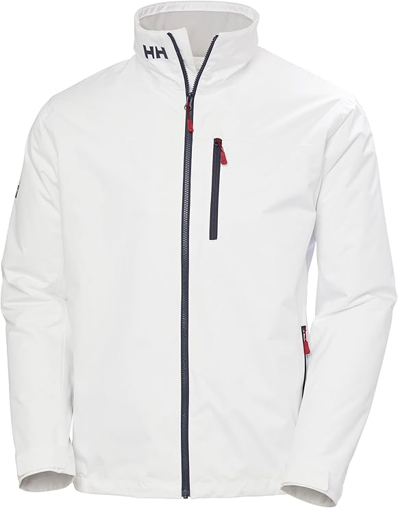 Helly Hansen Men's Crew Midlayer Waterproof Jacket Windproof Breathable Sailing Coat