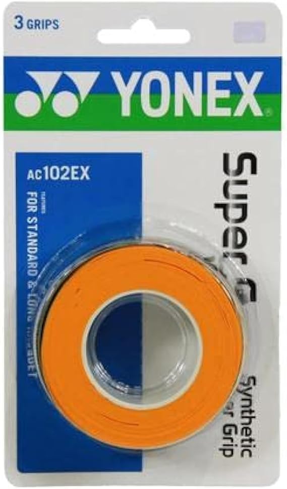 YONEX Clean GRAP Tennis/Badminton Racquet Overgrip 3-Pack
