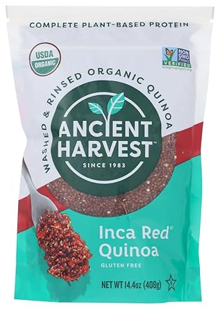 Ancient Harvest, Quinoa, Inca Red, 12 oz 340 g