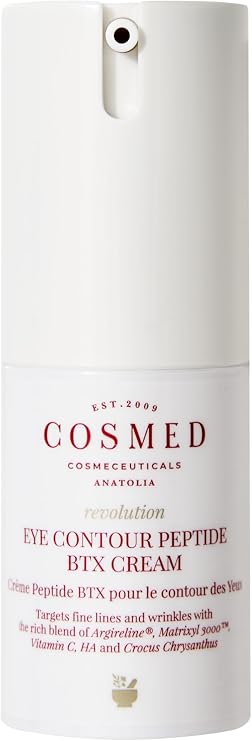 Cosmed Yaşlanma ve Kırışıklık Karşıtı Peptitli Aydınlatıcı Göz Kremi - Eye Contour Peptide BTX Cream - 15 ml