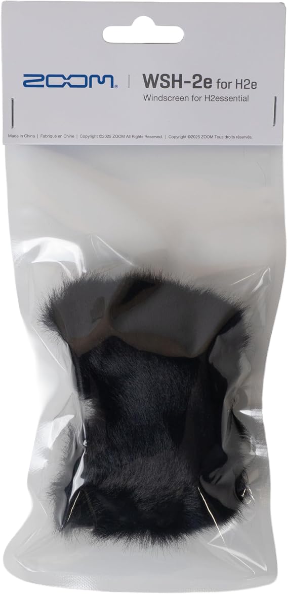 WSH-2e Hairy Windscreen for H2essential Handy Recorder