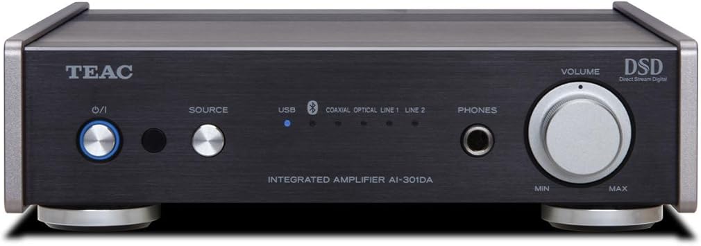 Teac AI-301DA-BK Integrated Amplifier with Bluetooth USB and DAC Black