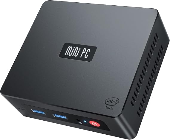 Beelink GK35 Pro Mini Pc with Intel Gemini Lake Refresh Processor J4105 (up to 2.5GHz) 8GB DDR4 256GB SSD 4C/4T, 4M Cache, Windows10 Pro, 4K Dual Display, Auto Power On, WOL