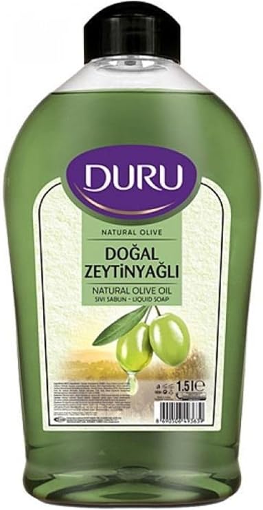 DURU Liquid Soap, Olive Oil Gold, 1.5 Liters