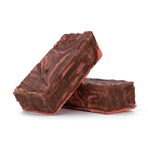 Uncle Butch's Fudge - Handcrafted Cherry Chocolate - Small Batch, 16 oz | Homemade Fudge, Made Fresh With Real Butter and Cream, No Marshmallow Filler, A Rich, Creamy Gift for Holidays and Birthdays