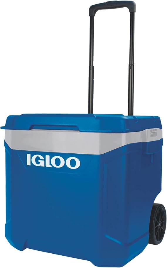 Igloo Latitude 60qt Roller Cooler (Sapphire Blue)