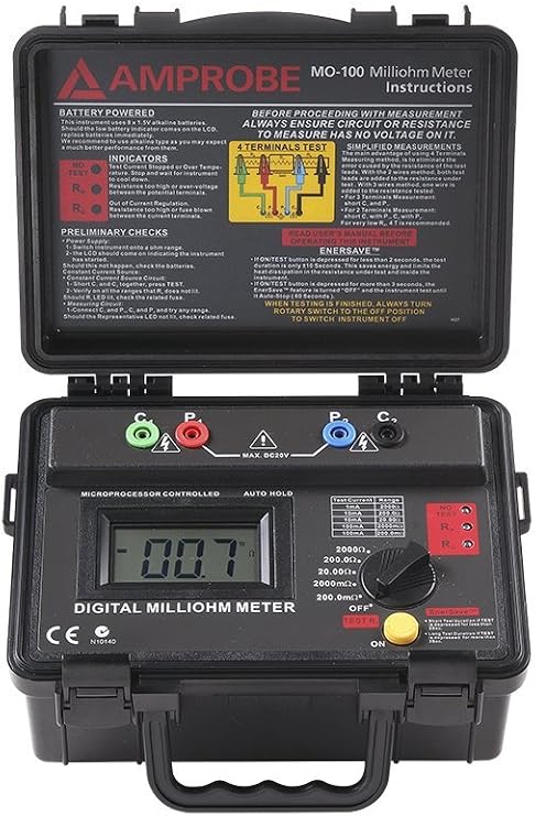 Amprobe - 3474954 MO-100 Milliohm Meter