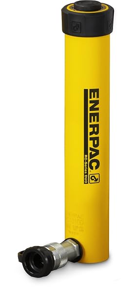 Enerpac RC-251 Single-Acting Alloy Steel Hydraulic Cylinder with 25 Ton Capacity, Single Port, 1" Stroke