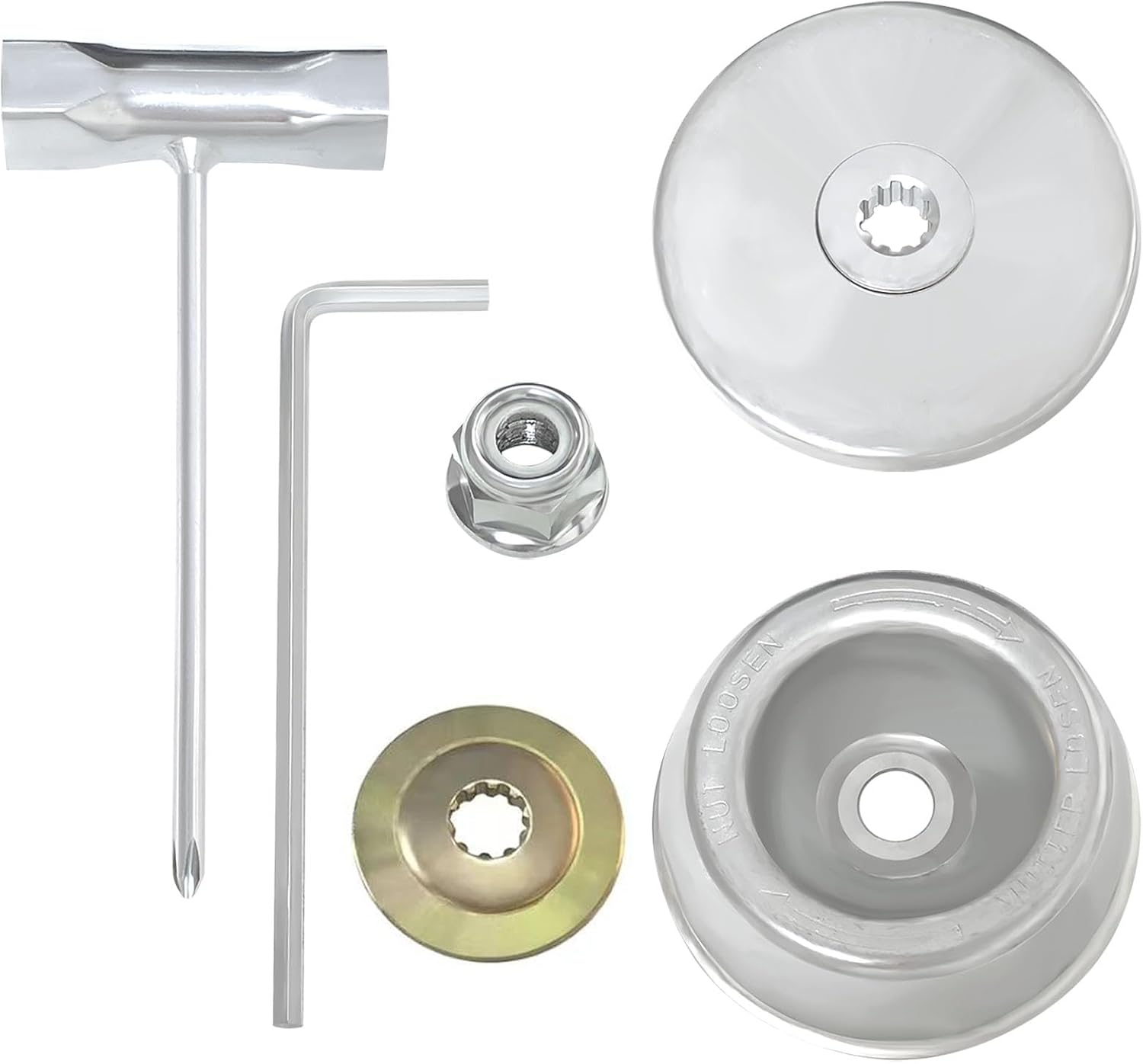 Blade Adapter Attachment Maintenance Kit for STIHL FS56RCE FS91R FS70R FS94R FS111R FS131 FS91 FS131R FS56CE FS111RX FS-KM FS111 FS240 FSA135R FS240R FSA135 String Trimmers