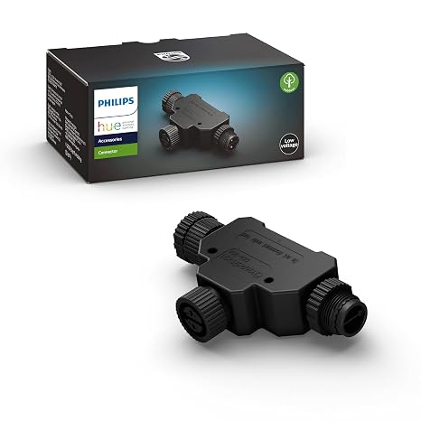 Philips Hue Outdoor NV T-Connector Black