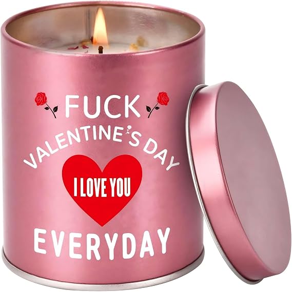Valentines Day Galentines Gifts Birthday for Her Women Scented Candle