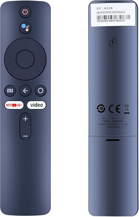 XMRM-00A Replacement Voice Mic Remote Control Compatible for XIAO MI 4K Android TV Box XMRM00A (Remote Only)