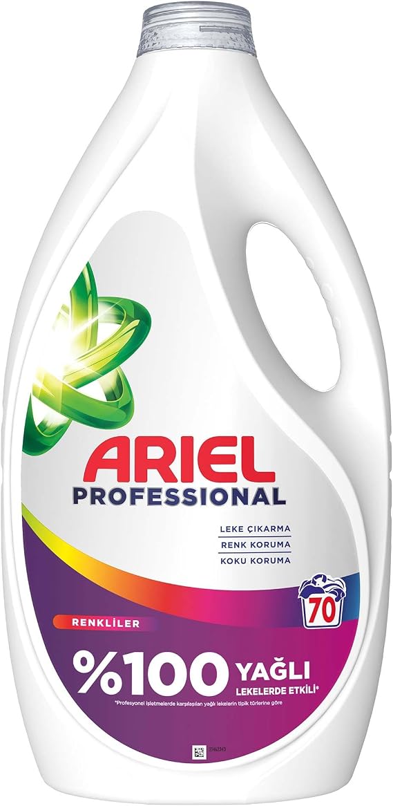 Ariel Professional Sıvı Çamaşır Yıkama Deterjanı Renkliler 70 Yıkama