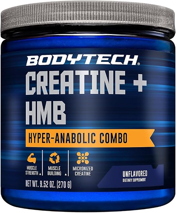 Creatine + HMB a" Hyper-Anabolic Combo a" Unflavored (9.52 oz./30 Servings)