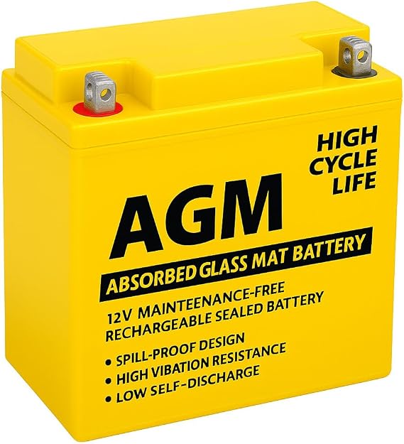 Replacement for 12V 5AH SLA Battery Replacement for LCR-12V5P, LCR12V5P - 4 Pack Mod-E9E-32871